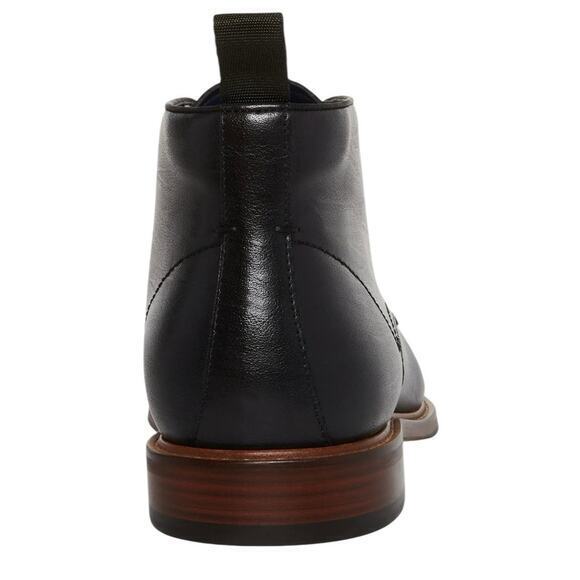 NWOT Steve Madden Men\'s 8 Chevy Chukka Boot Men Black & Brown Lace Up Dress Boot main image 12